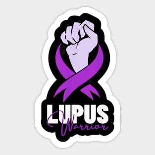 Fighting lupus alone Sticker